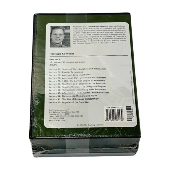 The Great Courses Modern History of United States Course Book 7 Parts & DVDS New - Picture 2 of 6